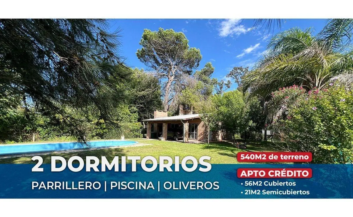 VENTA CASA 2 DORMITORIOS OLIVEROS APTO CREDITO 2