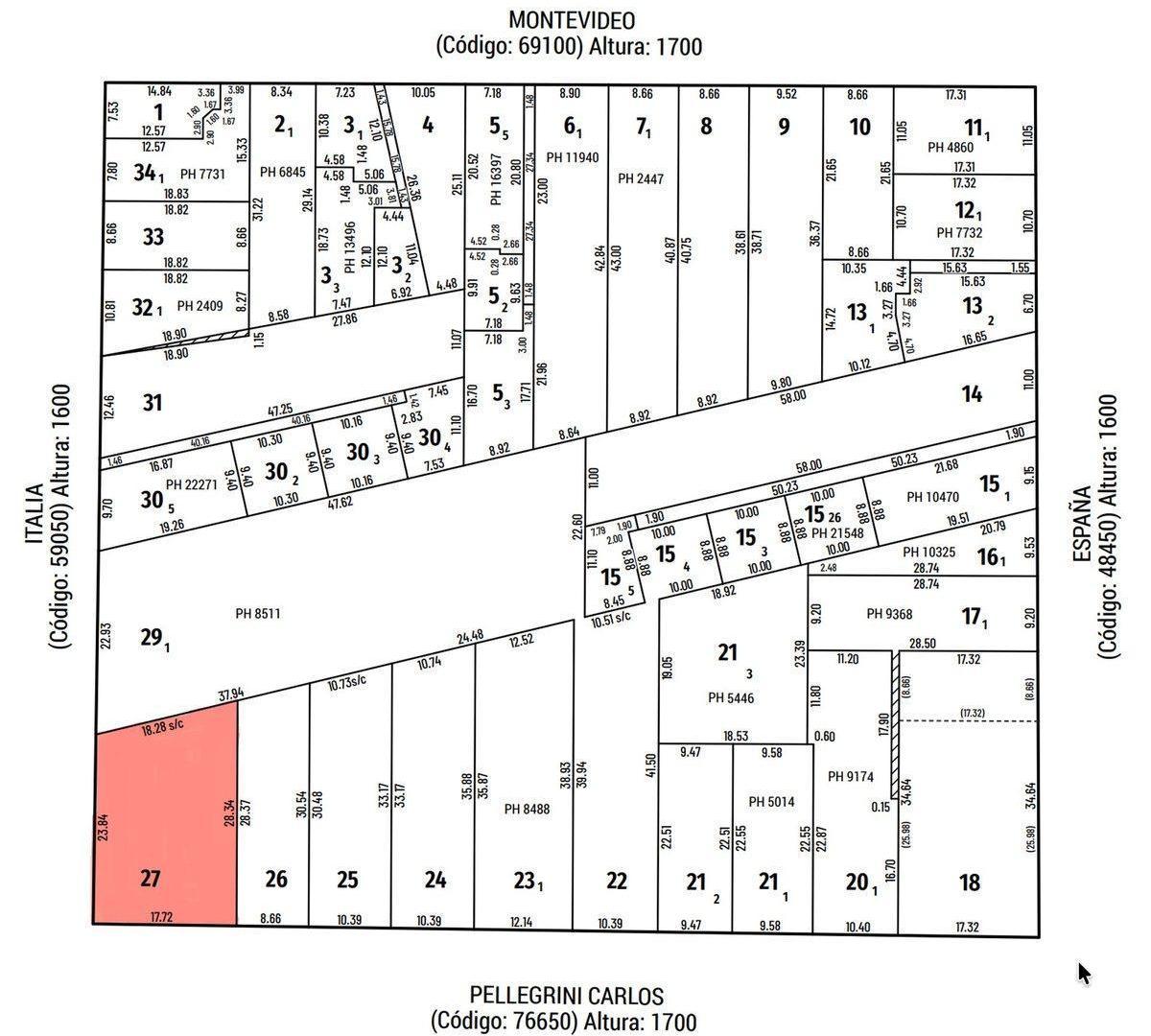 TERRENO EN VENTA CENTRO