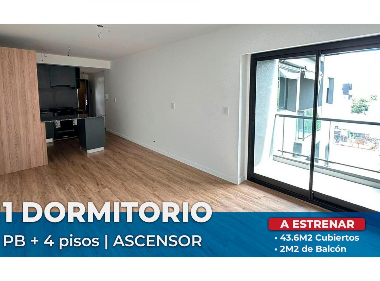 DEPTO 1 DORMITORIO A ESTRENAR EN VENTA ECHESORTU