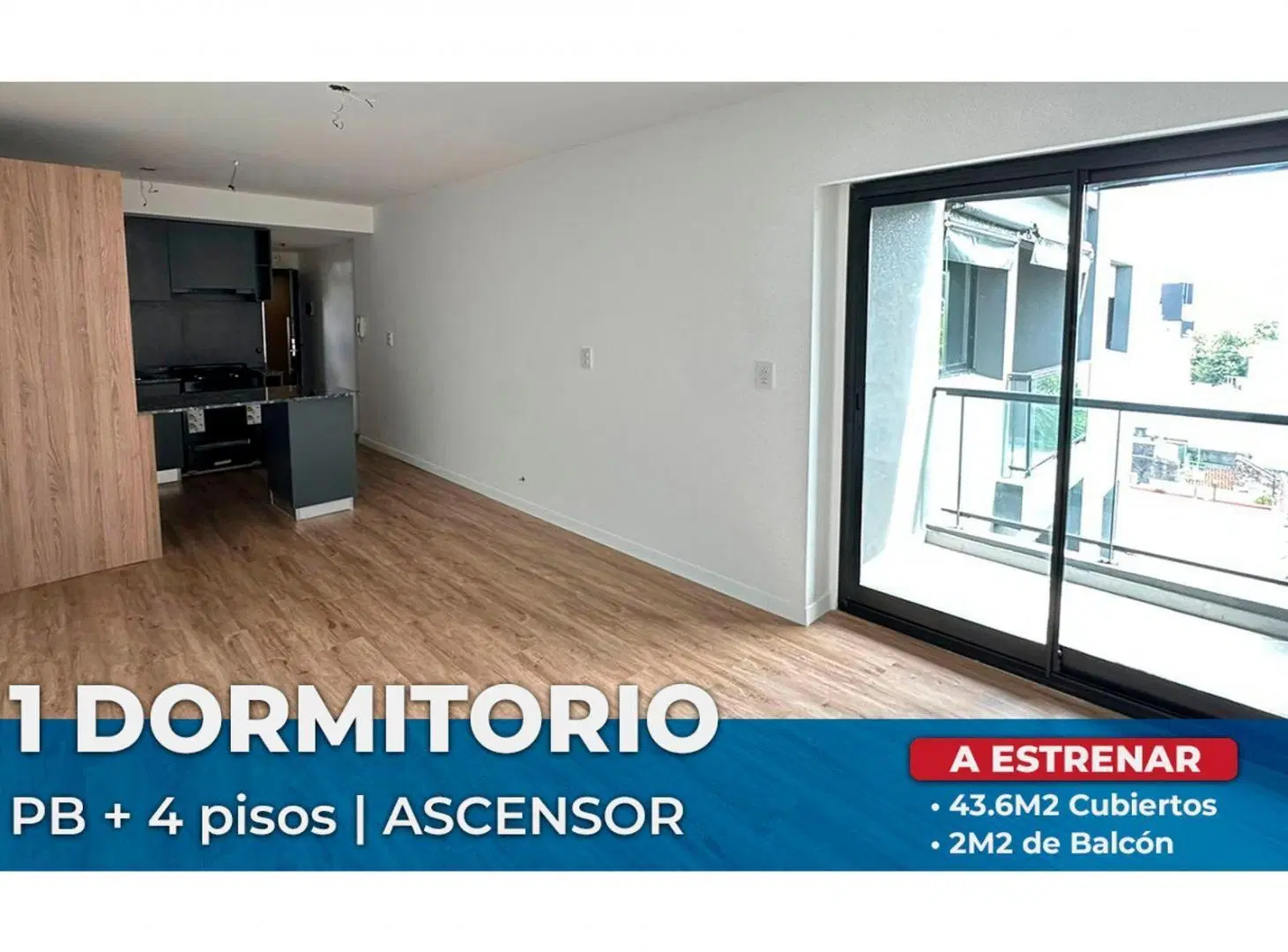 DEPTO 1 DORMITORIO A ESTRENAR EN VENTA ECHESORTU 3