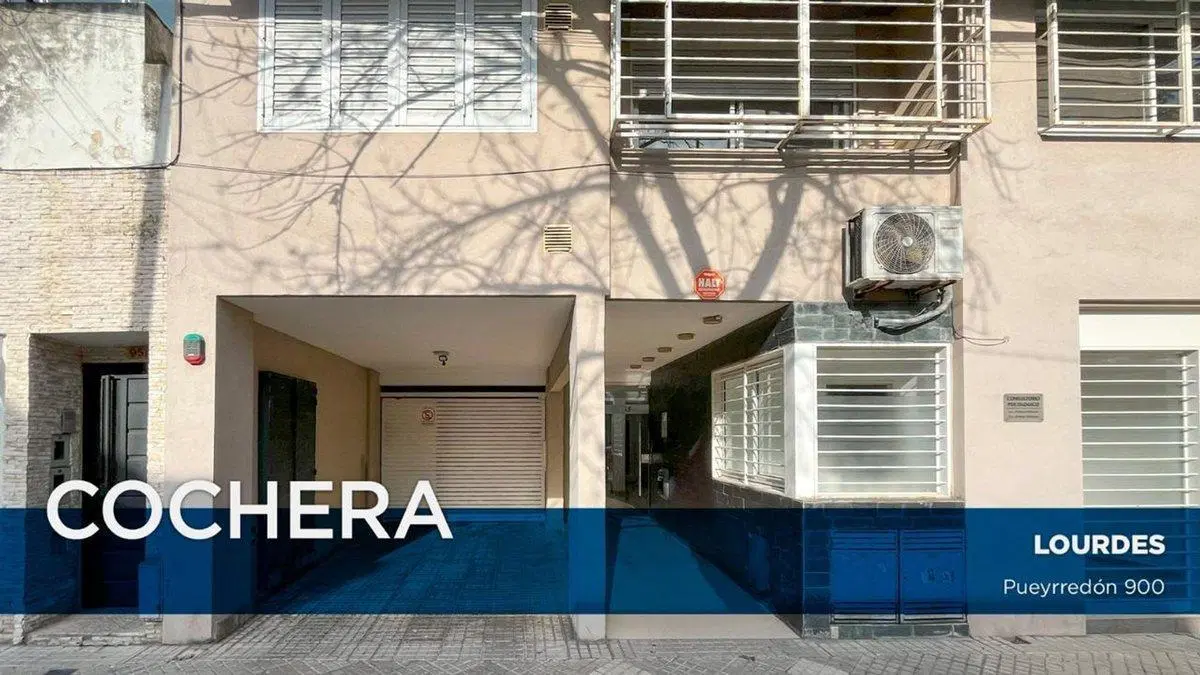 COCHERA EN VENTA -PUEYRREDON 900 - LOURDES 4