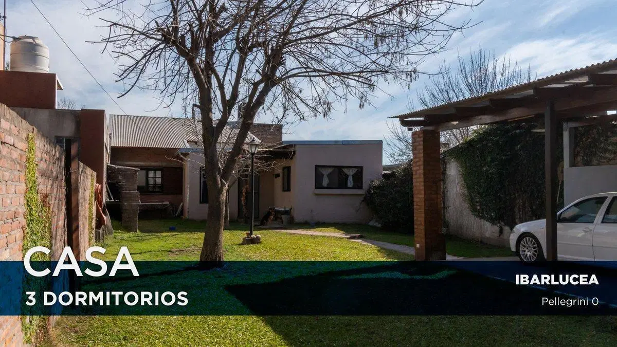 VENTA CASA 3 DORMITORIOS - IBARLUCEA 3