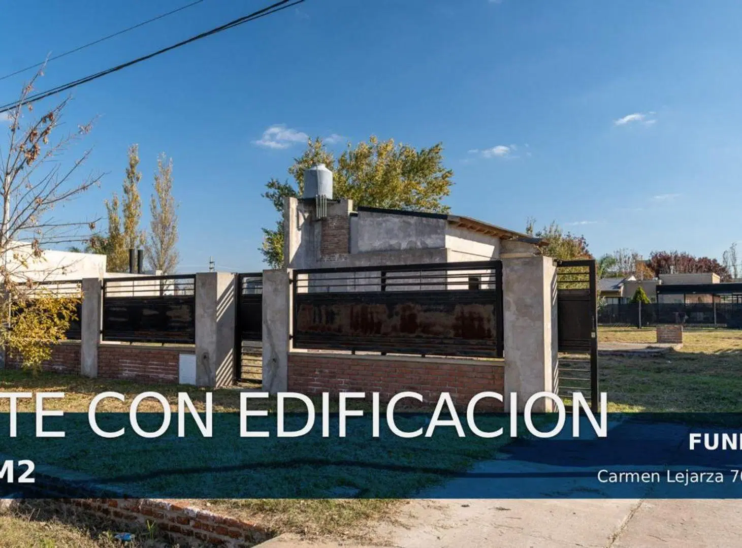 LOTE EN VENTA CON CONSTRUCCIÓN EN FUNES CITY 2