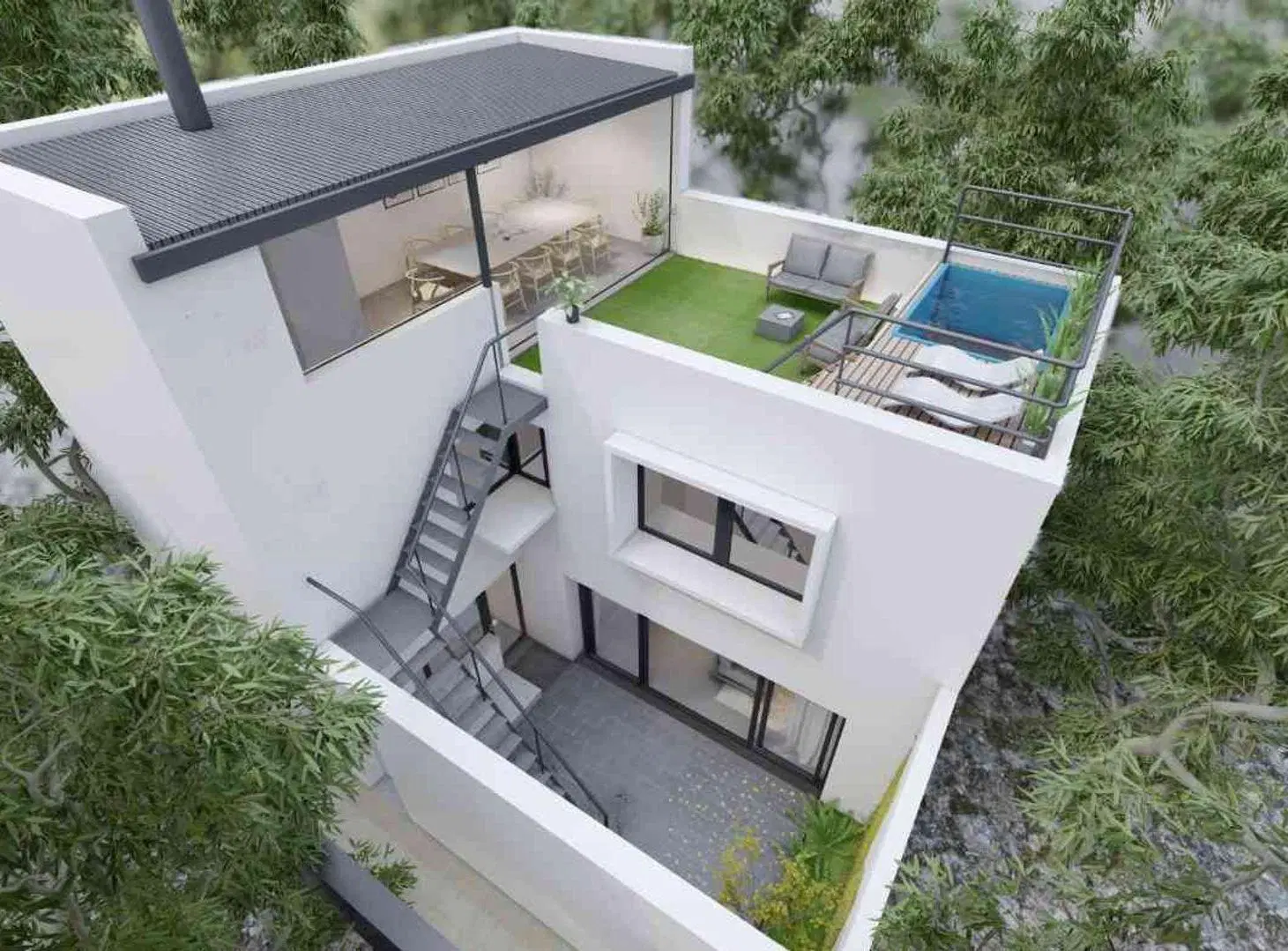 Venta Casa de pasillo 3 dormitorios con quincho 2