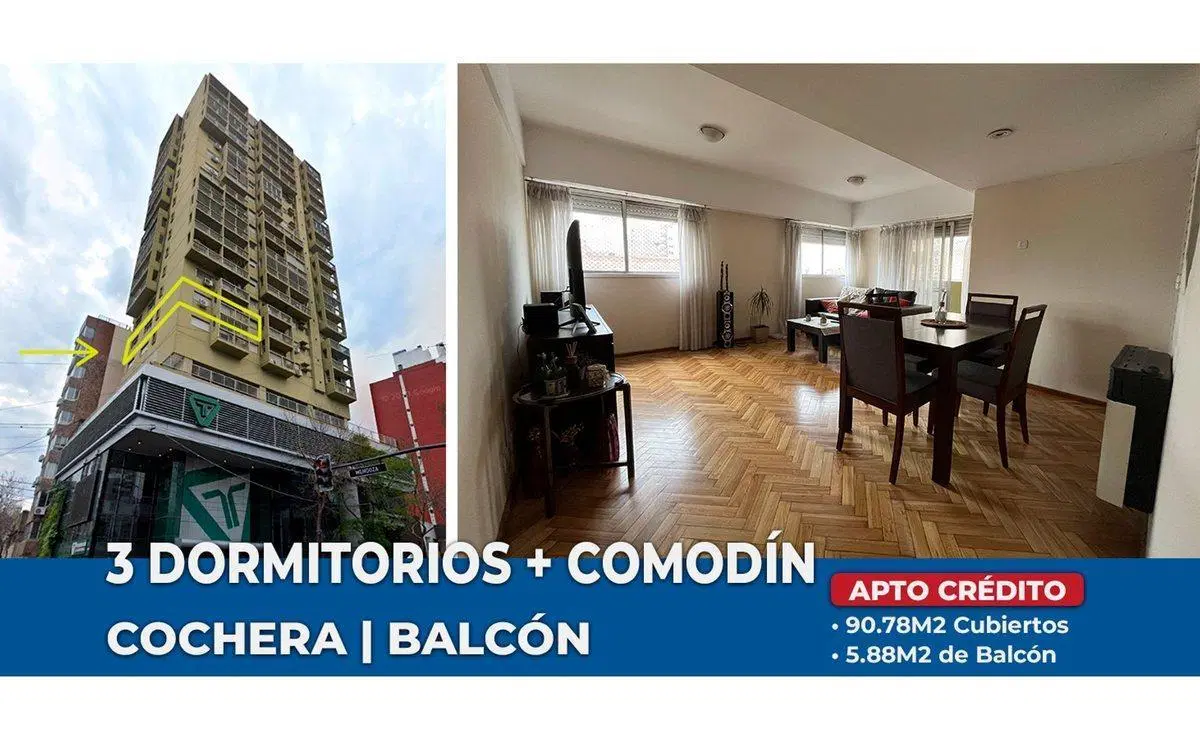 DEPARTAMENTO VENTA LOURDES 4 DORMITORIOS Y COCHERA 3