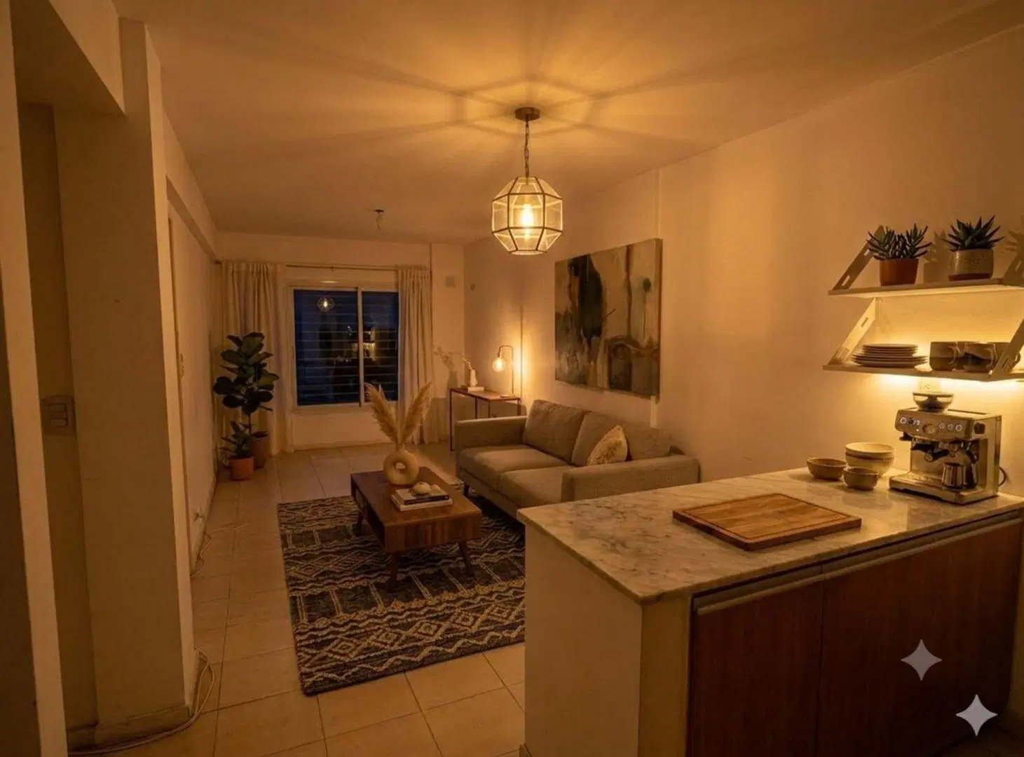Venta Depto 1 dormitorio + cochera Pichincha 5