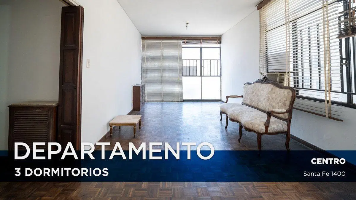 DEPARTAMENTO EN VENTA 3 DORMITORIOS CENTRO ROSARIO 4