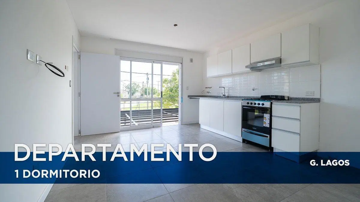 VENTA DEPARTAMENTO DE 1 DORMITORIO GENERAL LAGOS 3