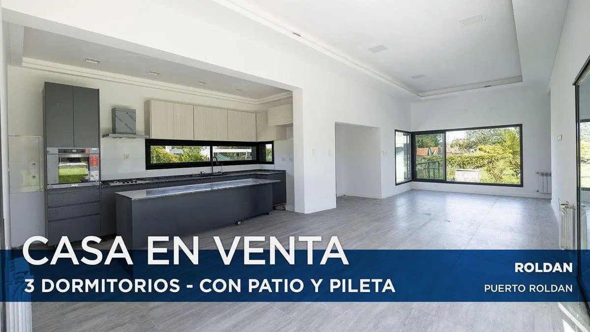 CASA EN VENTA 3 DORM PUERTO ROLDÁN 3
