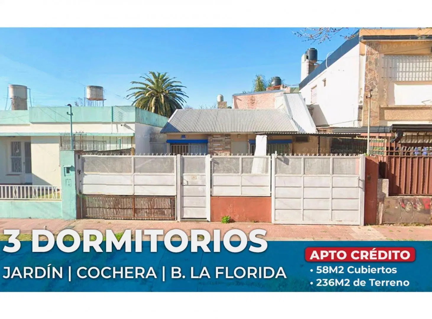 CASA EN VENTA 3 DORM. CON JARDÍN BARRIO LA FLORIDA 2