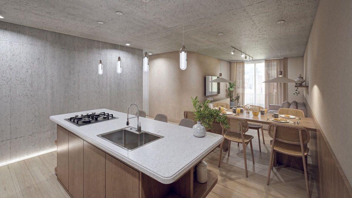 Foto de VENTA DEPARTAMENTO 2 DORMITORIOS C/BALCON - RÌO, imagen 3