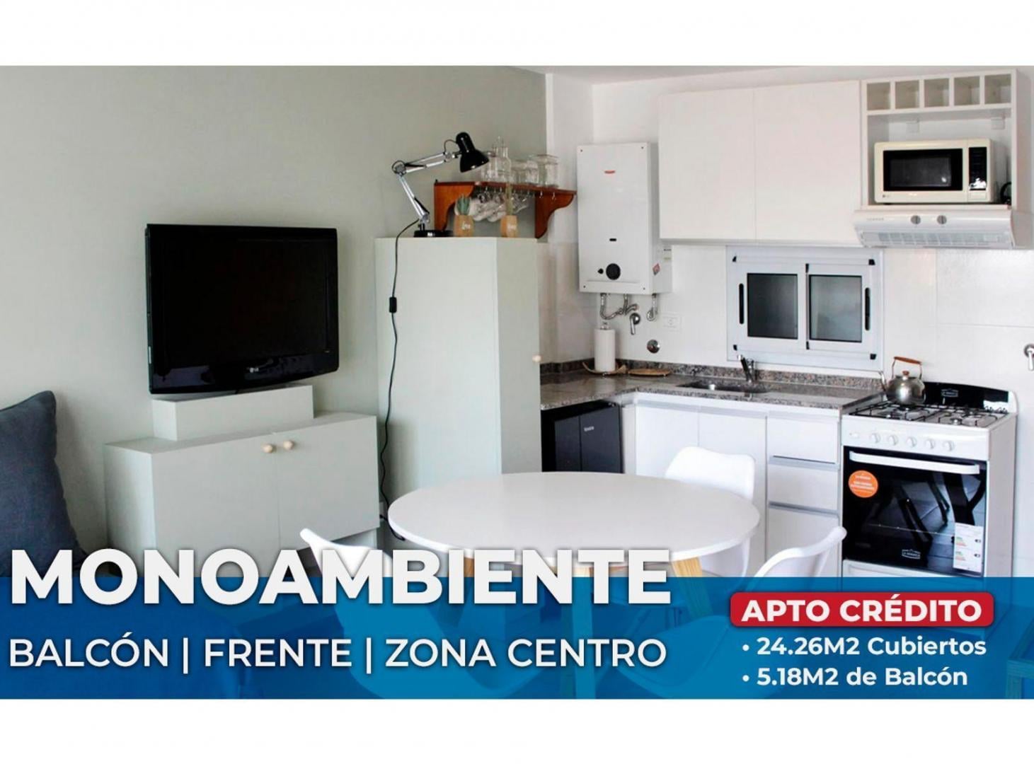 Foto de MONOAMBIENTE CON BALCON EN VENTA ZONA CENTRO, imagen 1