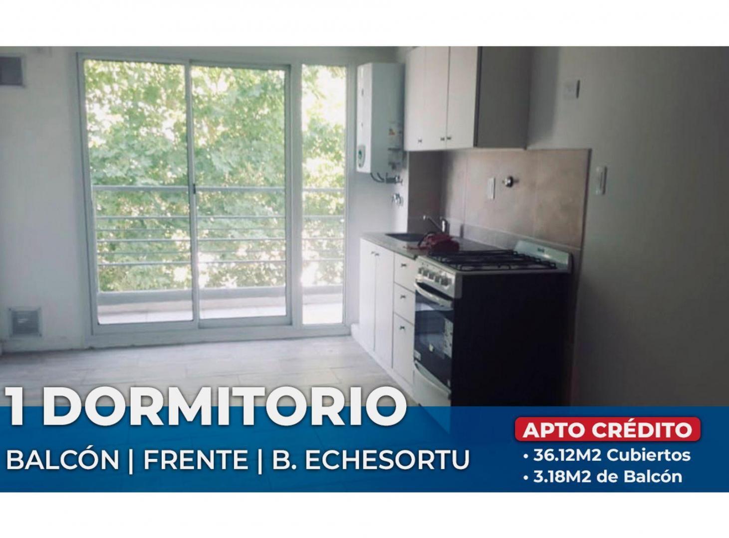 Foto de VENTA DEPTO 1 DORMITORIO ECHESORTU CON BALCON, imagen 1