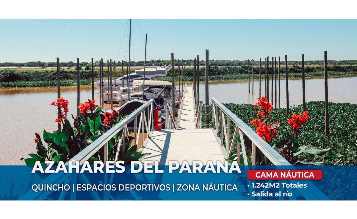 Foto de LOTE Y CAMA NÁUTICA EN VENTA AZAHARES DEL PARANÁ, imagen 1