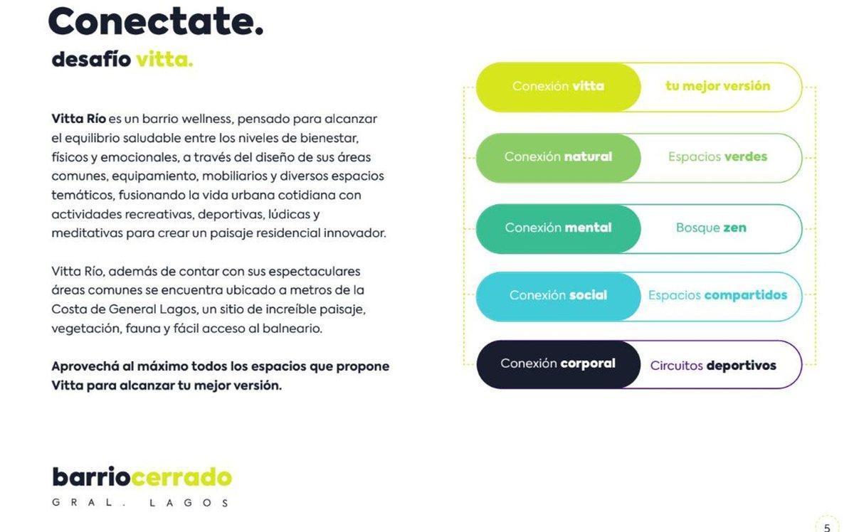 Foto de LOTE EN VENTA EN BARRIO VITTA RIO - General Lagos, imagen 3