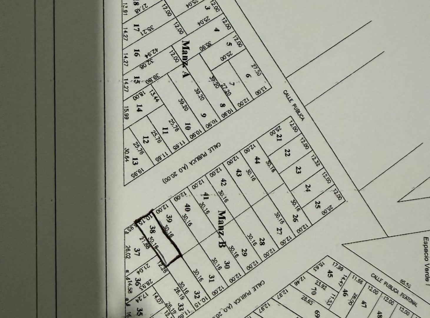 Foto de VENTA LOTE 21 EN LAS TIPAS, ALVAREZ, imagen 2