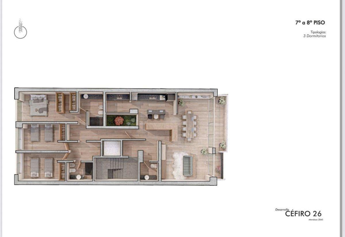 Foto de Venta departamento 3 dorm Piso Exclusivo - Pozo, imagen 4
