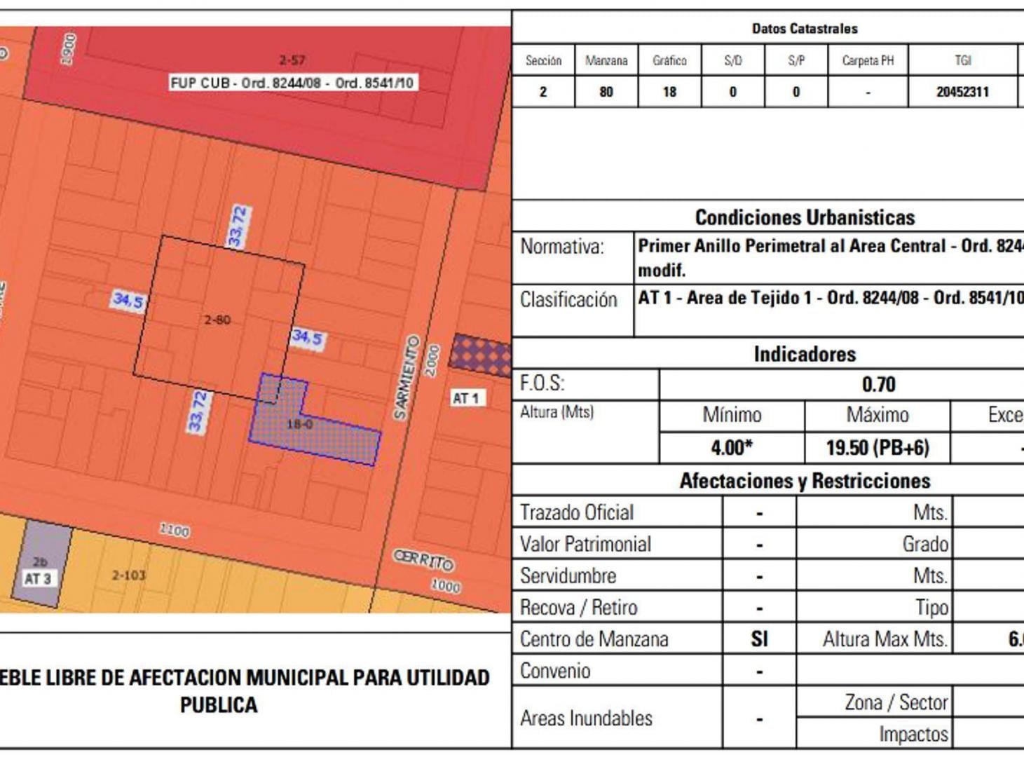 Foto de LOTE EN VENTA PARA CONSTRUCTORA BARRIO ABASTO, imagen 3