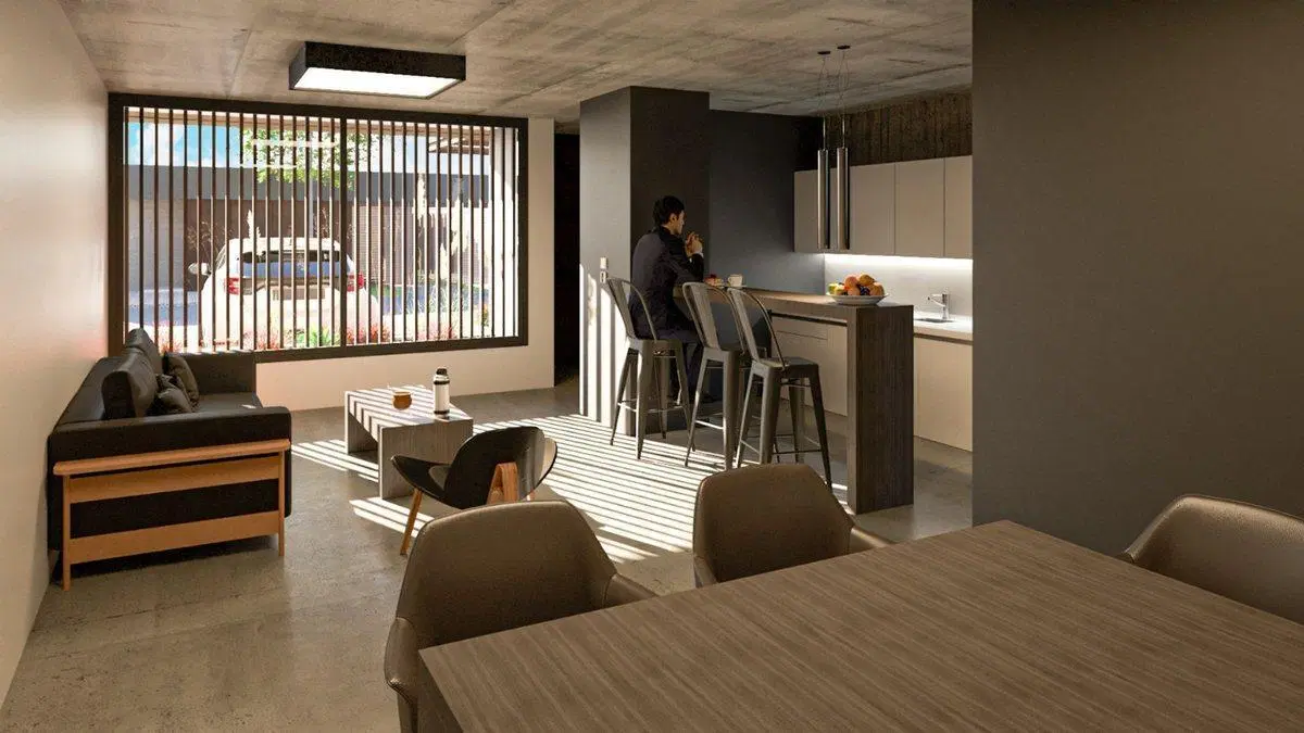 VENTA CASA A ESTRENAR 2 DORM B° PRIVADO RUSSELL 2
