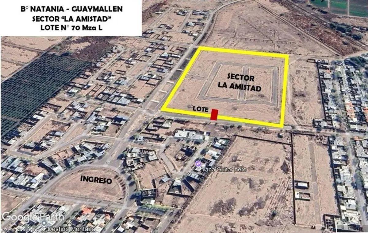 Lote en venta Barrio la amistad 7