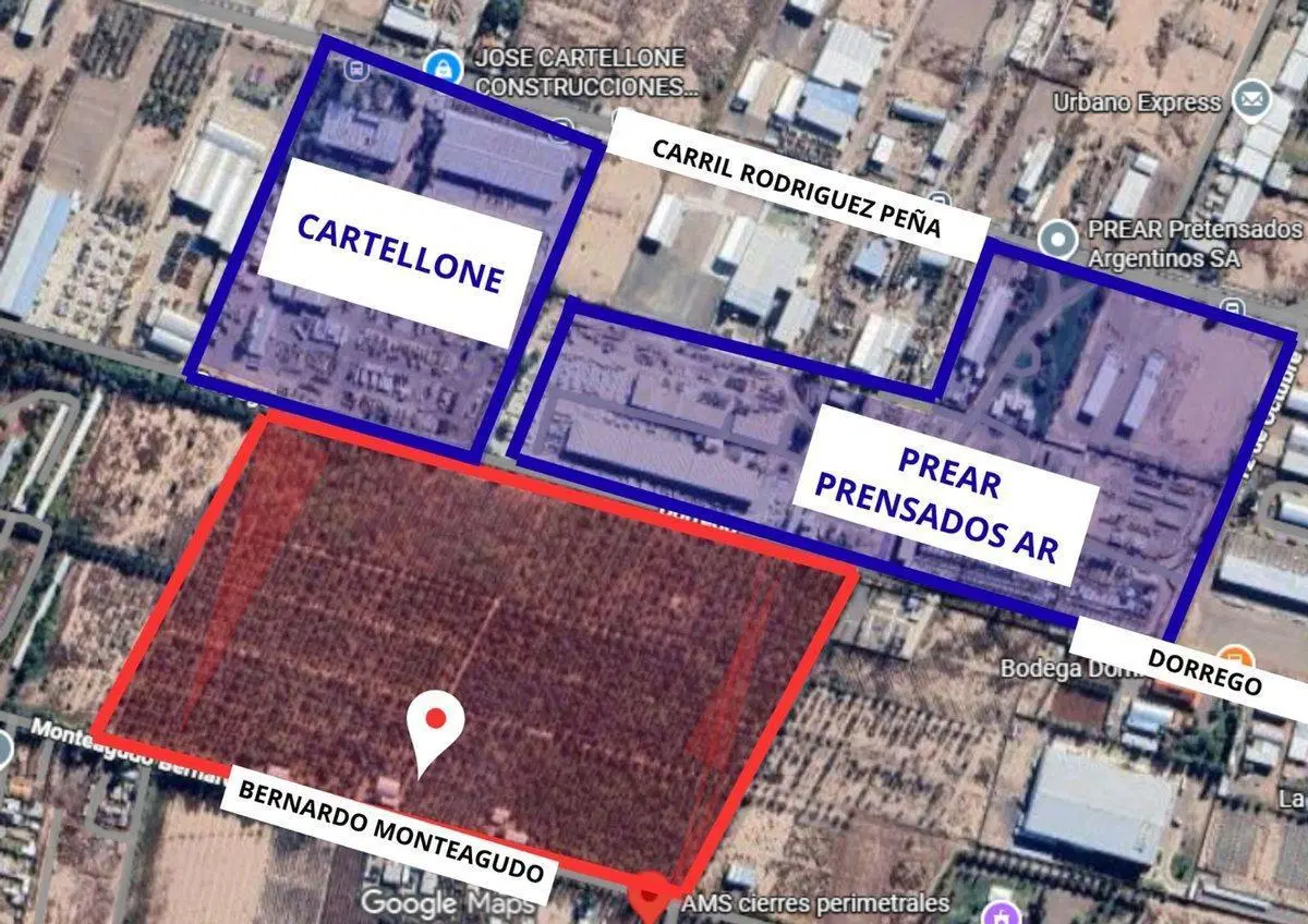 Terreno en Venta en Zona Industrial, Maipú 2