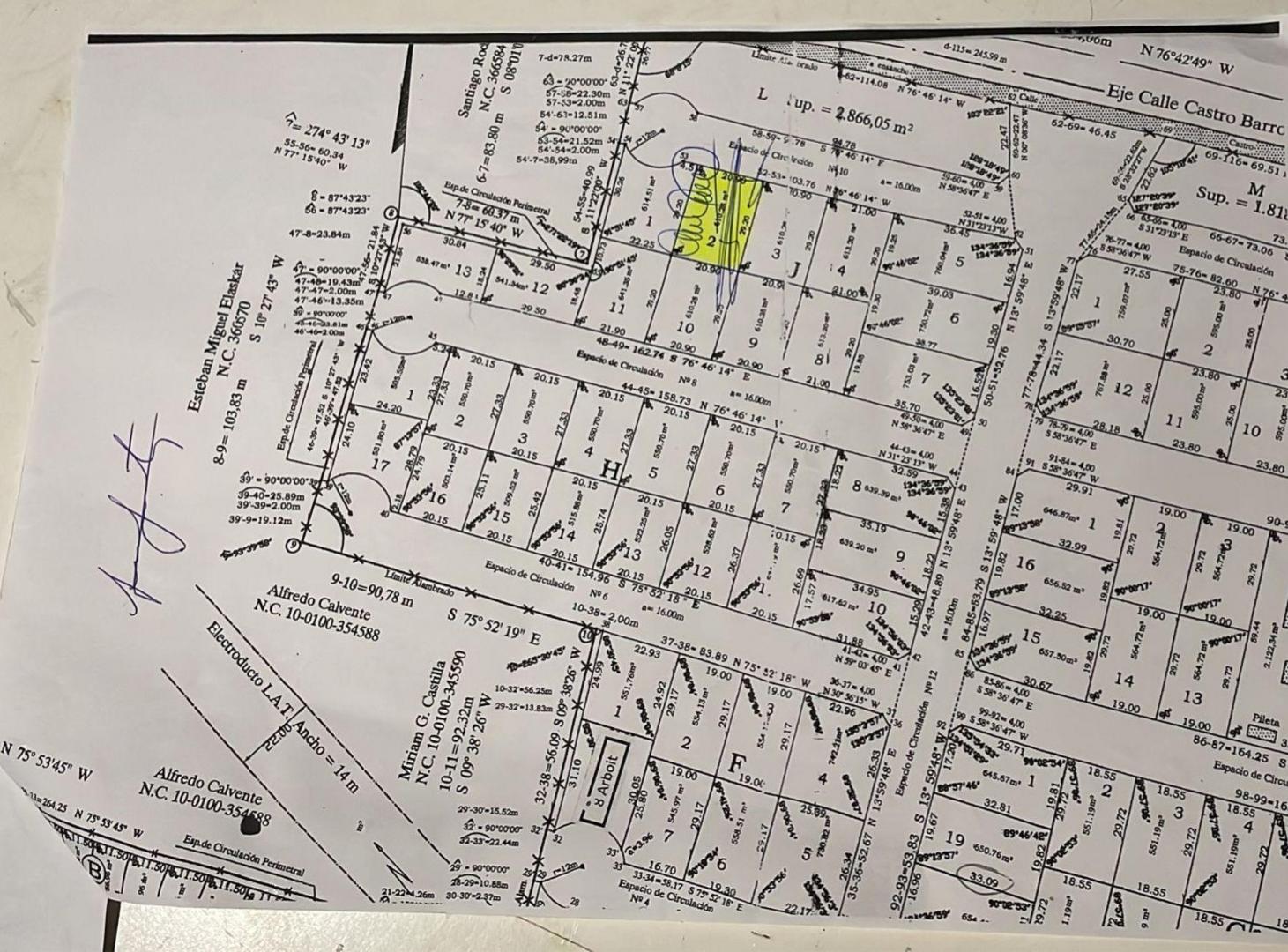 Foto de VENTA TERRENO LOTE EN BARRIO PRIVADO EL PORTILLO T, imagen 2