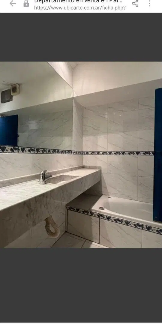 Departamento 3 ambientes en venta 95m2 en Palermo 5