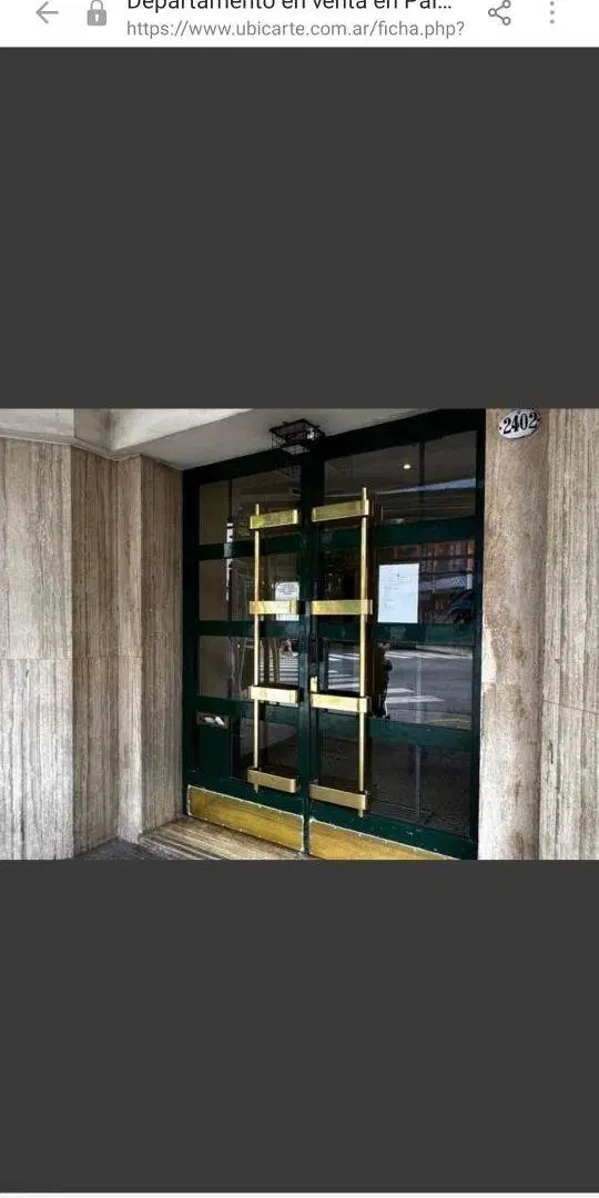 Departamento 3 ambientes en venta 95m2 en Palermo 2