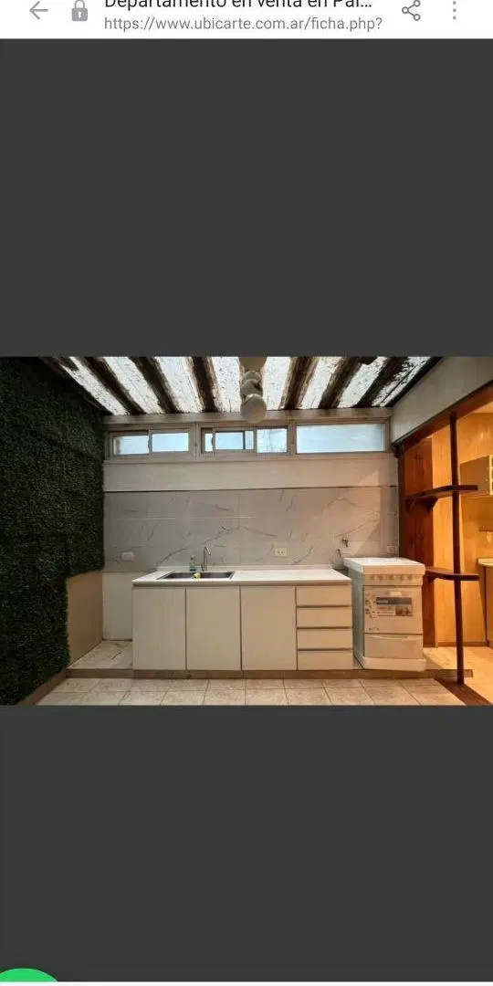 Departamento 3 ambientes en venta 95m2 en Palermo 3