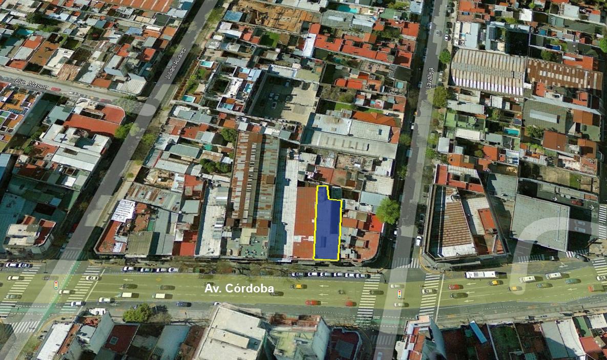 Terreno en Venta | Av. Córdoba 4313, Palermo | 776 m²