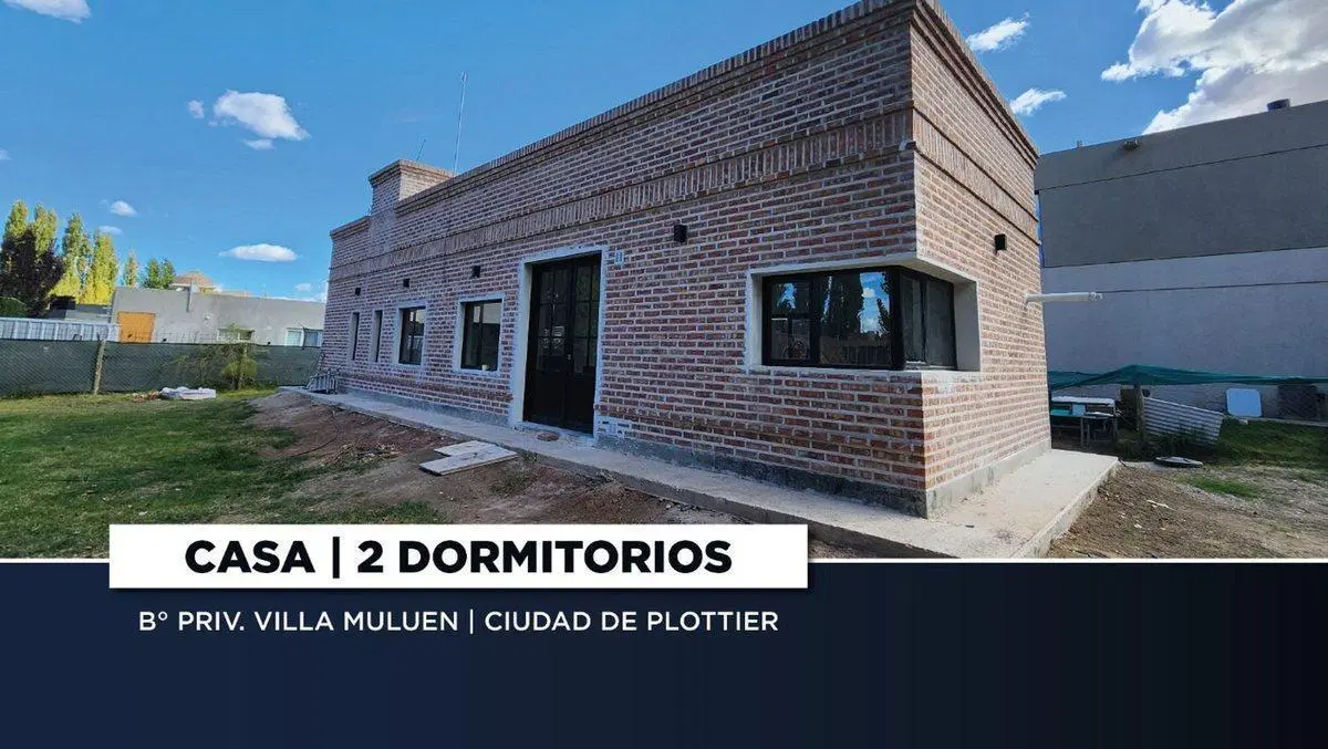 VENTA CASA 2 DORMITORIOS | B° PRIVADO VILLA MULUEN 3
