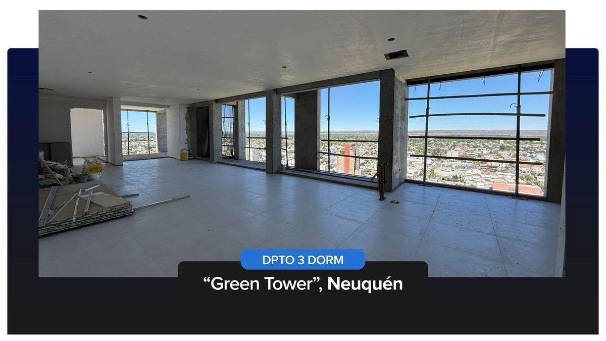 Dpto 3 dorm en venta Green Tower - Centro Neuquén
