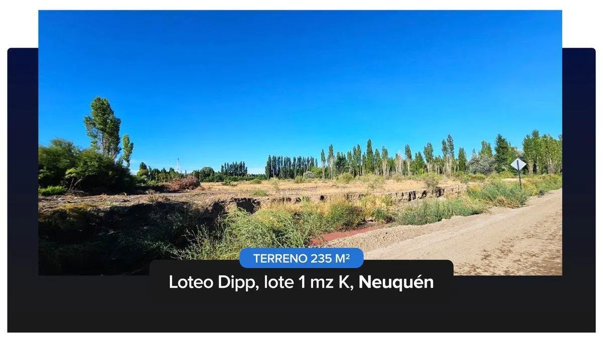 Terreno en esquina en VENTA - Loteo Dipp, Neuquen 4
