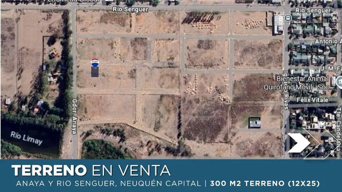 TERRENO EN VENTA 300m2 | ANAYA Y RÍO SENGUER | NQN 3