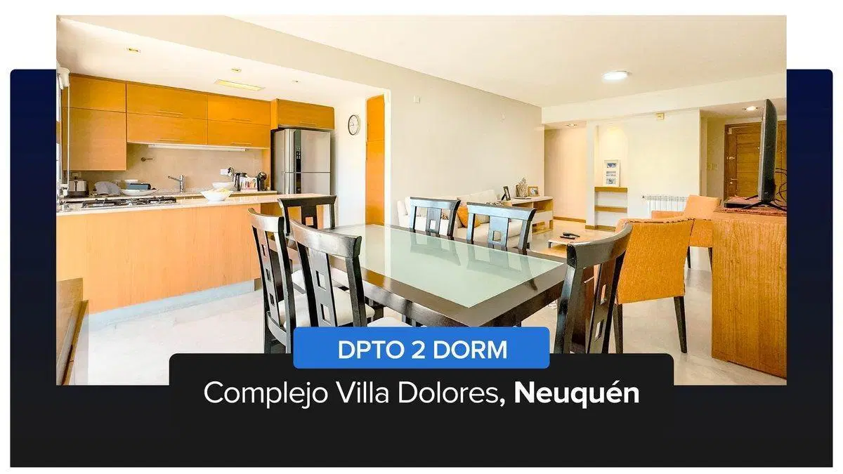 Depto 2 dorm cochera/baulera Villa Dolores Neuquen 4
