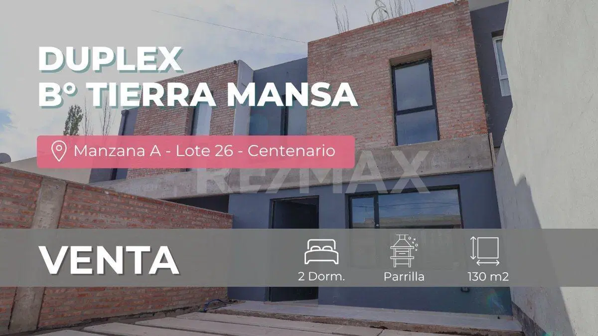VENTA DÚPLEX 2 DORMITORIOS TIERRA MANSA CENTENARIO 3