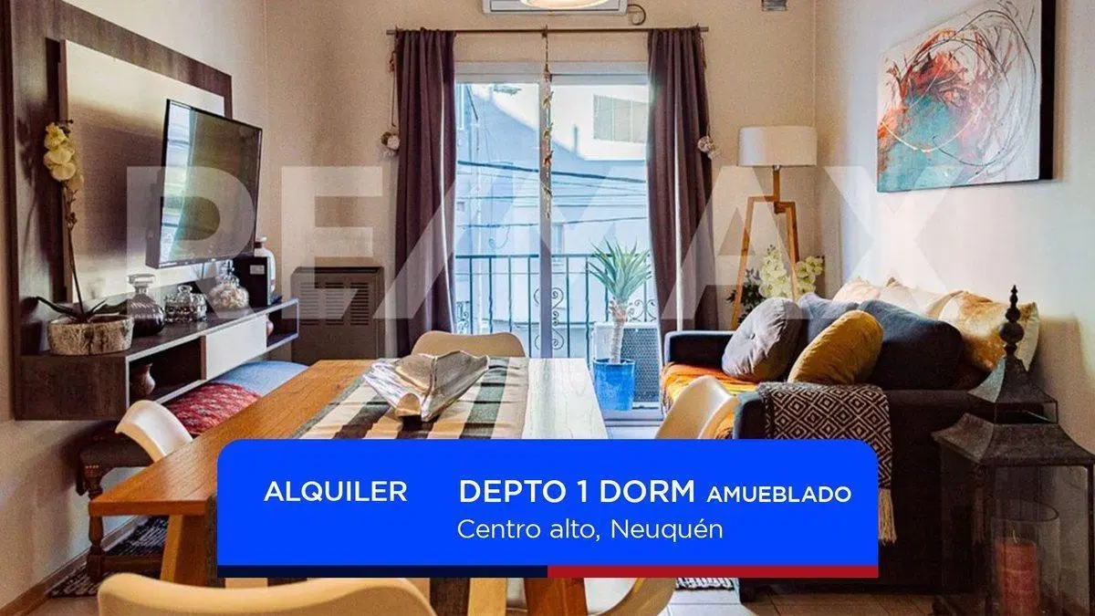 ALQUILER DEPARTAMENTO 1 DORMITORIO AMOBLADO 2