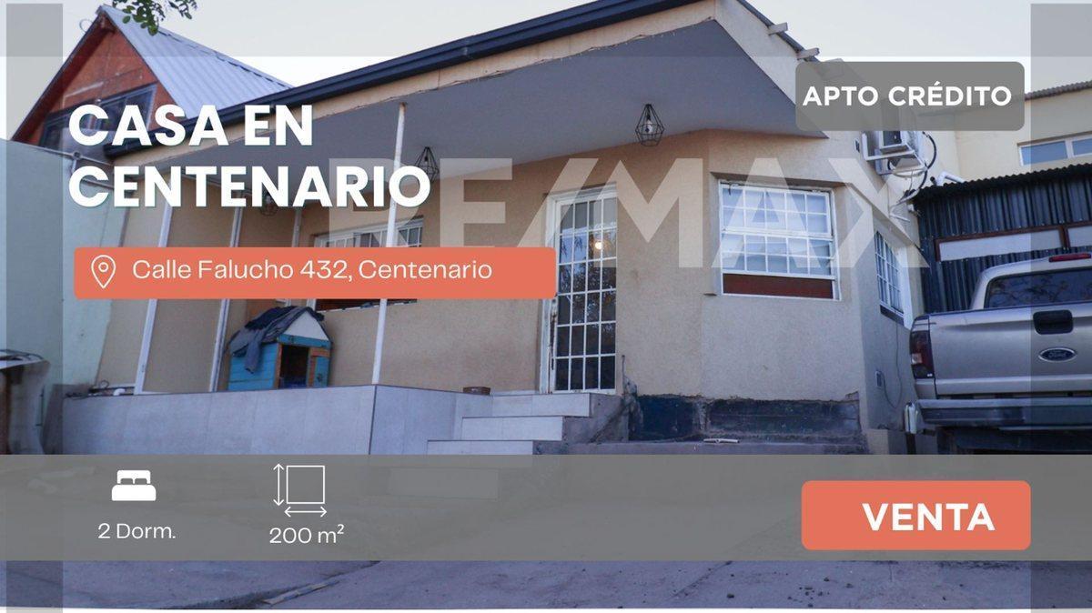 VENTA CASA 2 DORMITORIOS CALLE FALUCHO 432 - CENTE