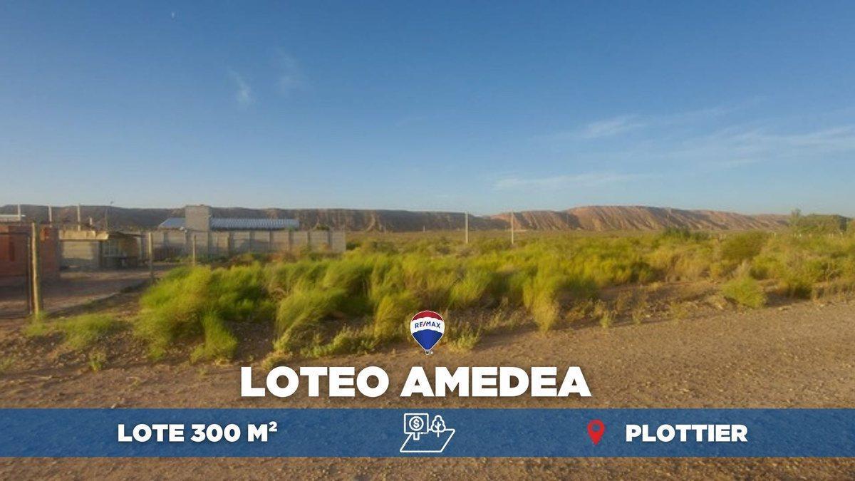 VENTA LOTE 300M2, MUTUAL AMEDEA, PLOTTIER