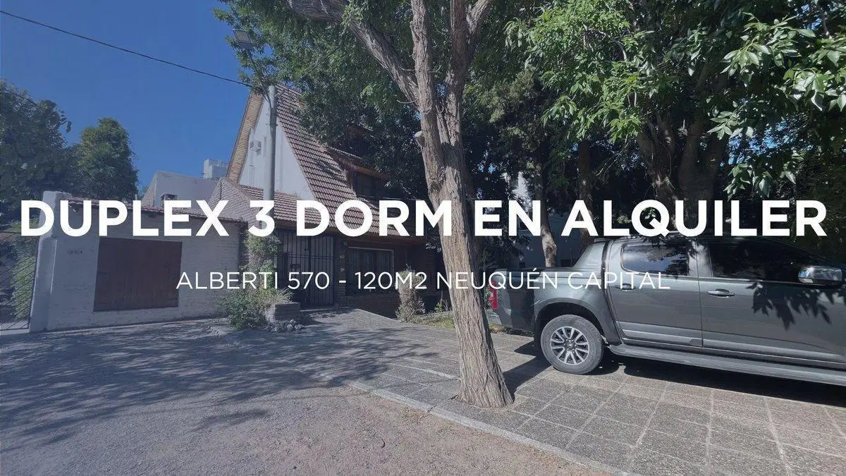 DUPLEX DE 3 DORMITORIOS CON COCHERA EN ALQUILER 3