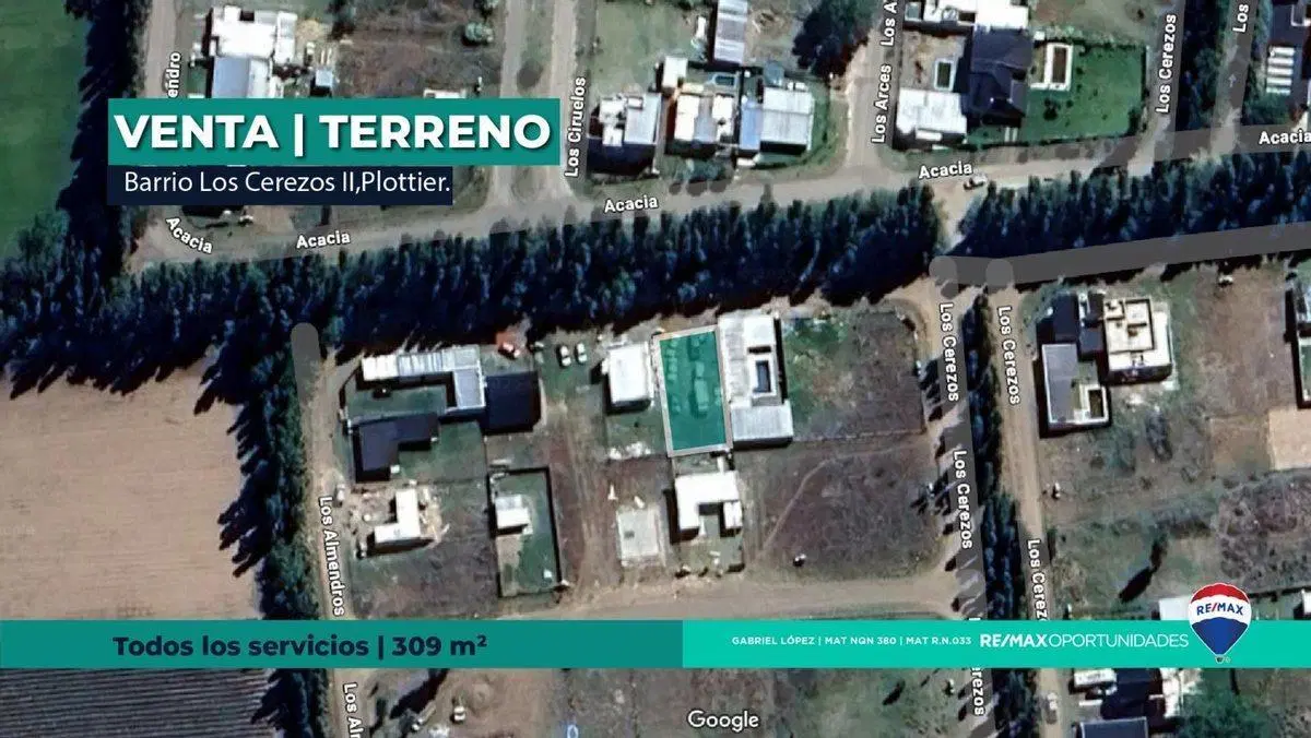 EN VENTA LOTE | LOS CEREZOS II PLOTTIER 4