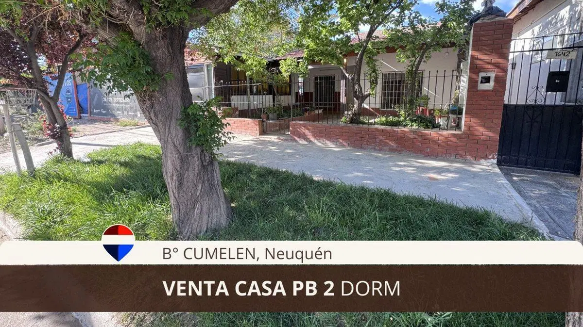 VENTA CASA 2 DORMITORIOS C/2 DPTOS EN PB  NEUQUEN 2