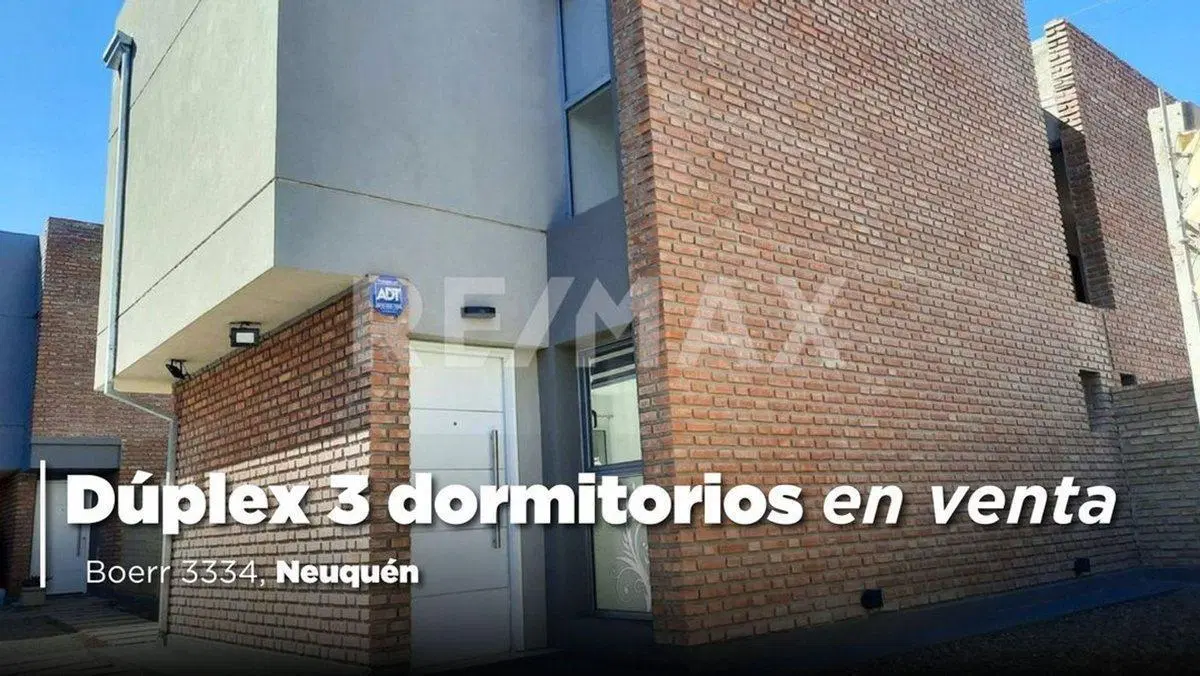VENTA DUPLEX 3 DORMITORIOS CALLE BOERR 3314 NQN 3