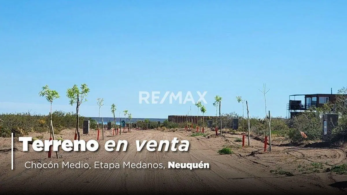 LOTE EN VENTA | CHOCON MEDIO | ETAPA MEDANOS 3