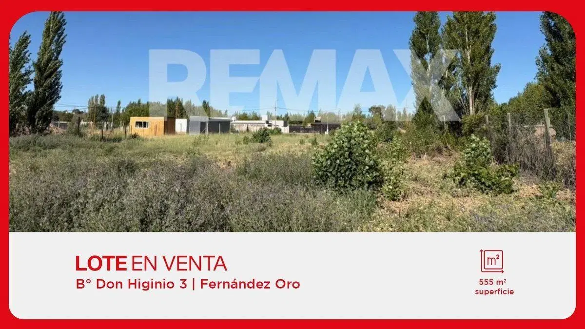 LOTE EN VENTA CON SERVICIOS- FERNANDEZ ORO 2