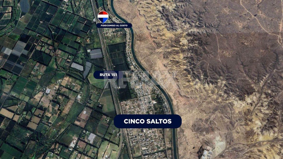 EN VENTA TERRENO 427m2 | CINCO SALTOS