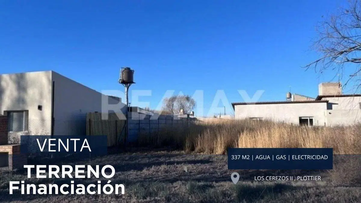 Lote Financiado 337 mts2 Cerezos II, Plottier 3