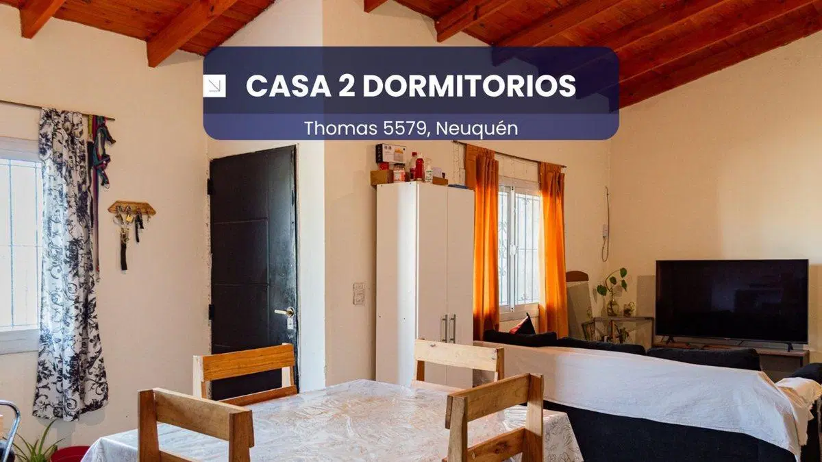 VENTA CASA 2 DORMITORIOS, THOMAS 5579, NEUQUÉN. 2