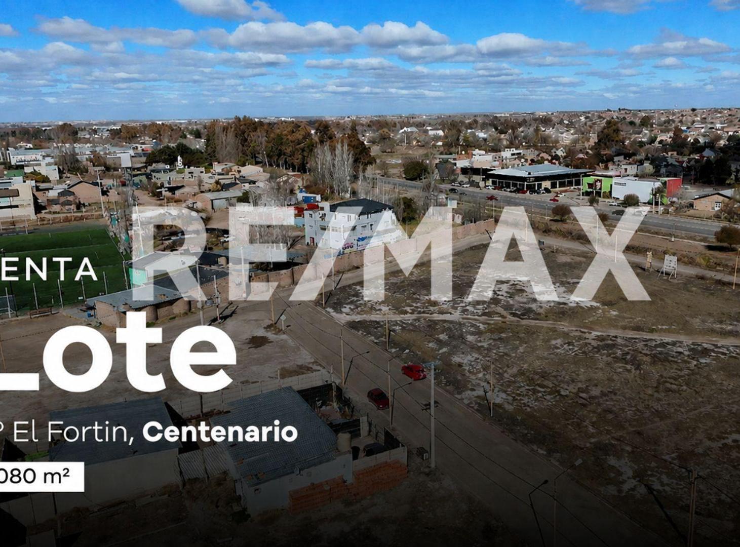 Lote 1.018 mt2 Barrio El Fortin - Centenario