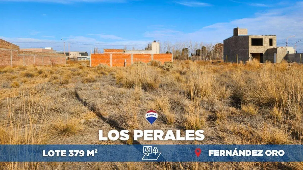 LOTE DE 379,89 M2 EN LOS PERALES FERNANDEZ ORO 3